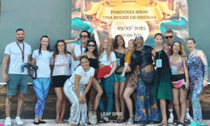 Group Photo Mermaid Convention